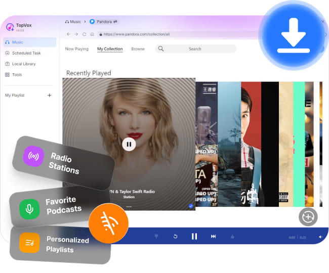 Listen to Spotify Music Offline Access