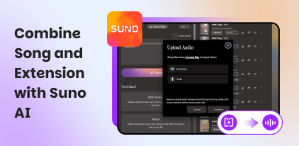 Combine Song and Extension Suno AI