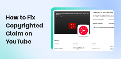 How to Fix Copyright Claim on YouTube