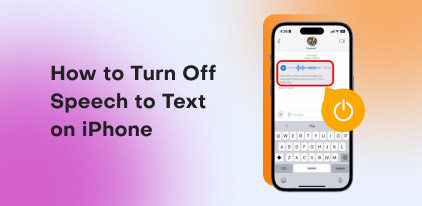 How to Turn Off Speech to Text on iPhone