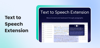 Text to Speech Extension