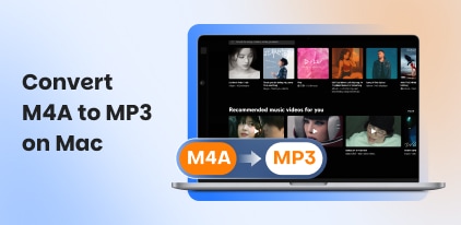 Convert M4A to MP3 on Mac