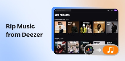 Rip Music from Deezer
